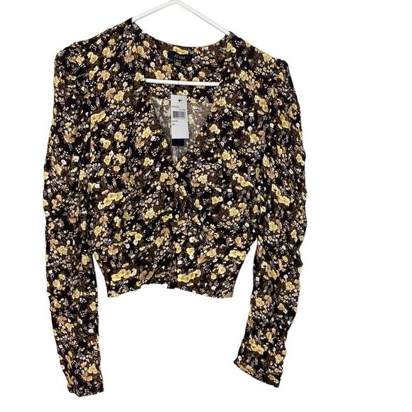 AFRM X Nordstrom Floral Blouse Small - Picture 2 of 8